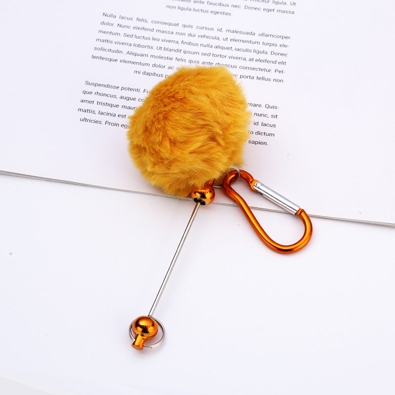Wholesale New DIY Creative Plush Pendant Mountaineering Keychain